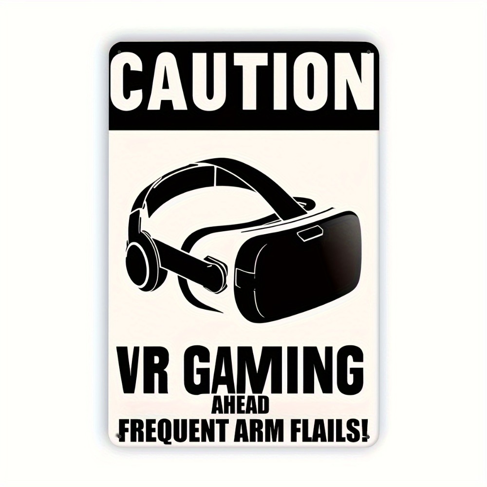 Retro Gaming Vr - 1PC Let op VR Gaming Metalen