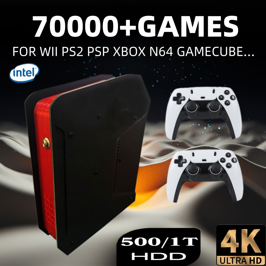 Retro Gaming Windows - X4 Retro Video Game Console Met