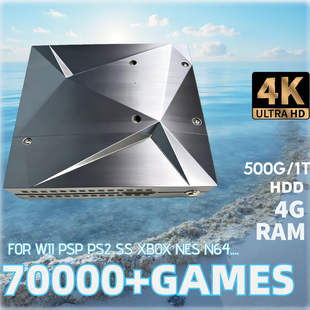 Retro Gaming Windows - P88 Retro Game Console 500GB/1TB HDD