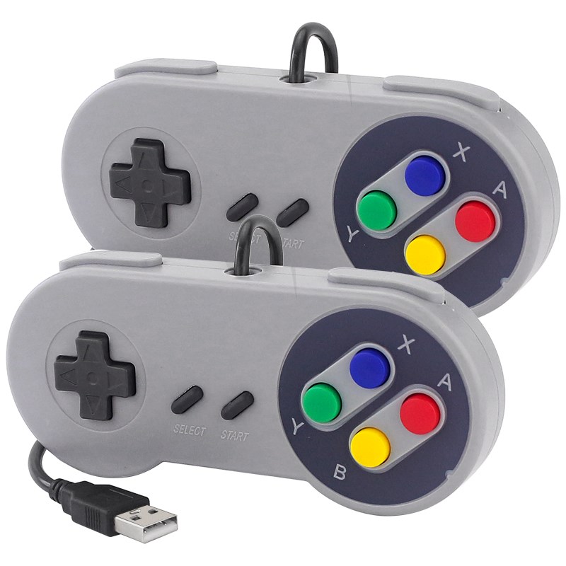 Retro Gaming Raspberry Pi 4 - 2 STUKS USB Gamepad Gaming Joystick