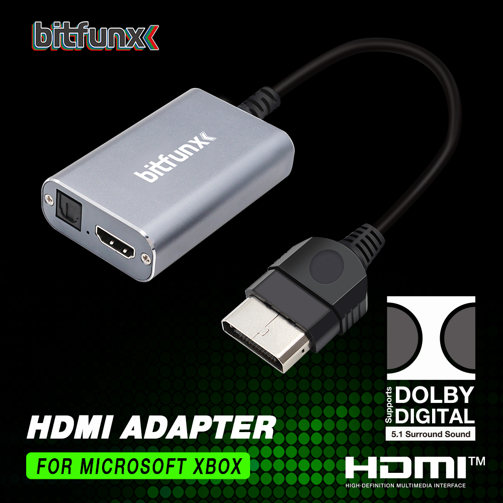 Retro Gaming Xbox - Bitfunx HDMI ™ Adapter voor XBOX