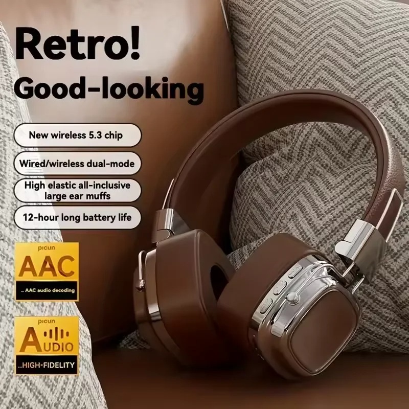 Retro Gaming Cable - 2025 Nieuwe 5.3 Opvouwbare Draadloze Bluetooth