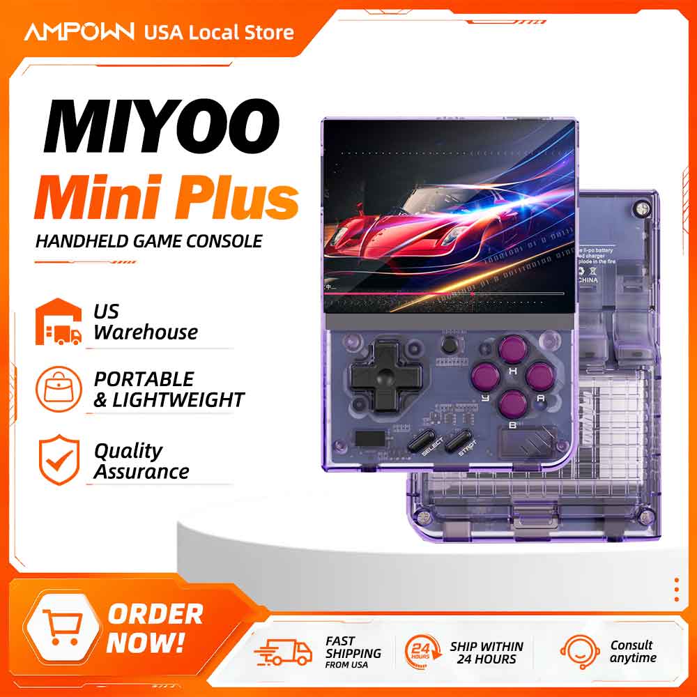 Retro Gaming Device Handheld - Miyoo Mini+ Retro Handheld Game Console