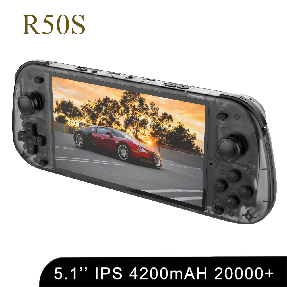 Retro Gaming Device Handheld - 5.1 inch Nieuwe R50S Retro Handheld