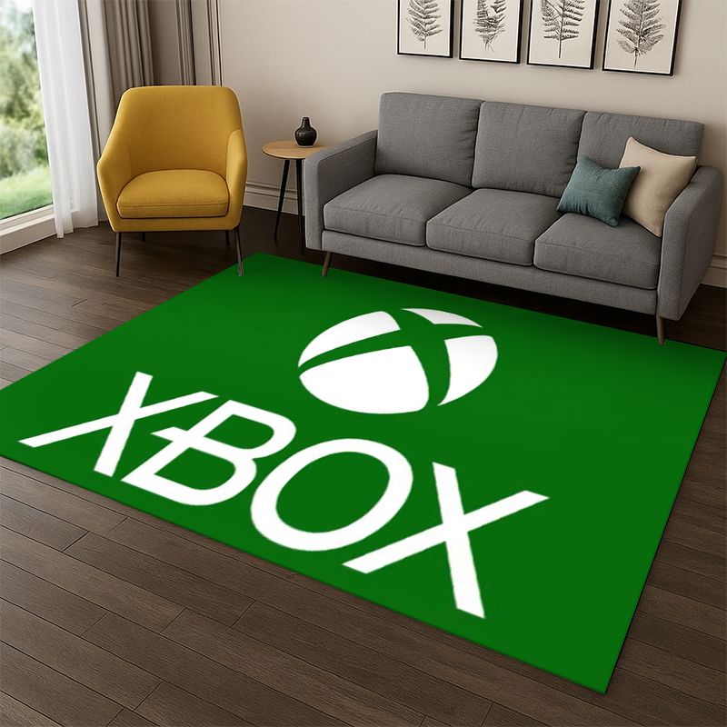 Retro Gaming Xbox - Retro Xbox Gaming Gamer Logo Tapijt