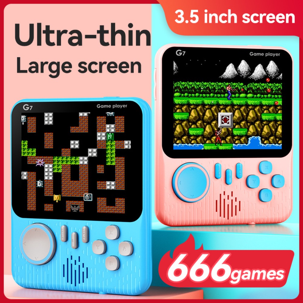 Retro Gaming Cable - G7 Retro Handheld Gameconsole, 3,5-inch LCD,