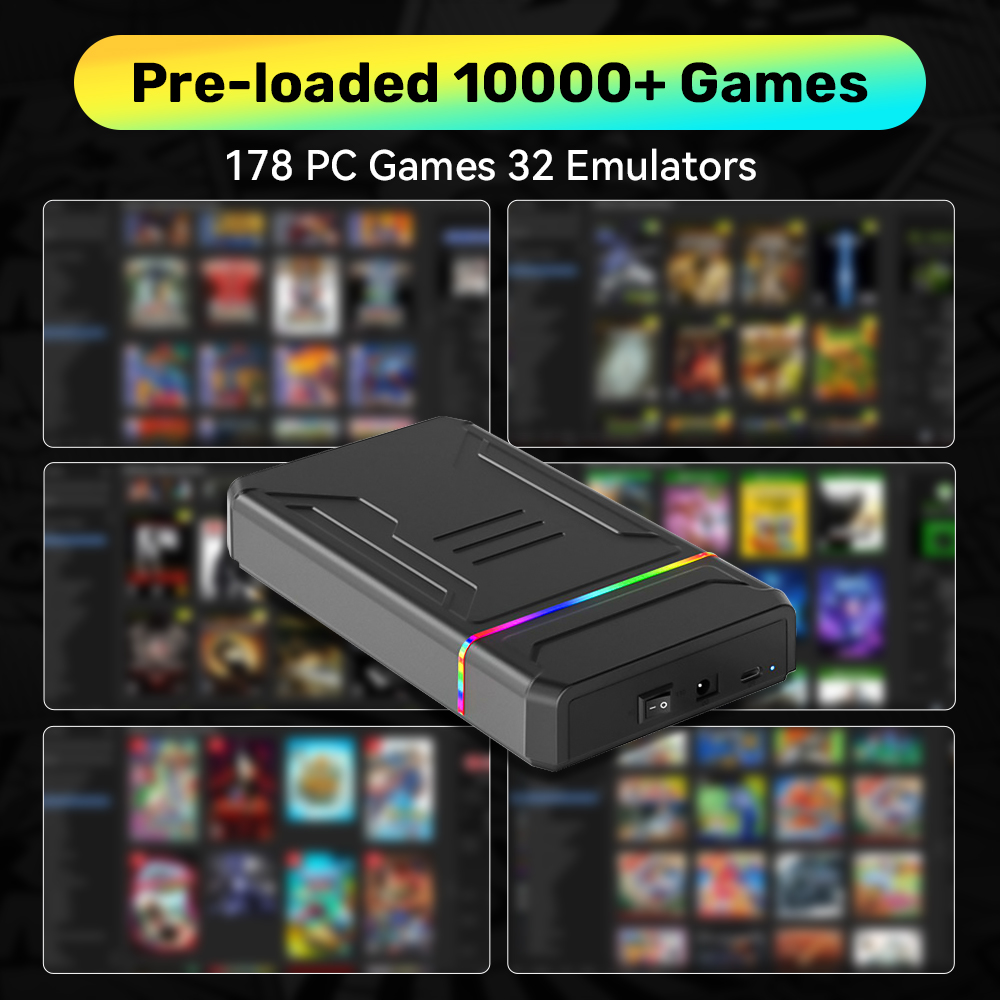 3TB Externe Retro Game HDD Emu - Retro Gaming Xbox recensie en prijs