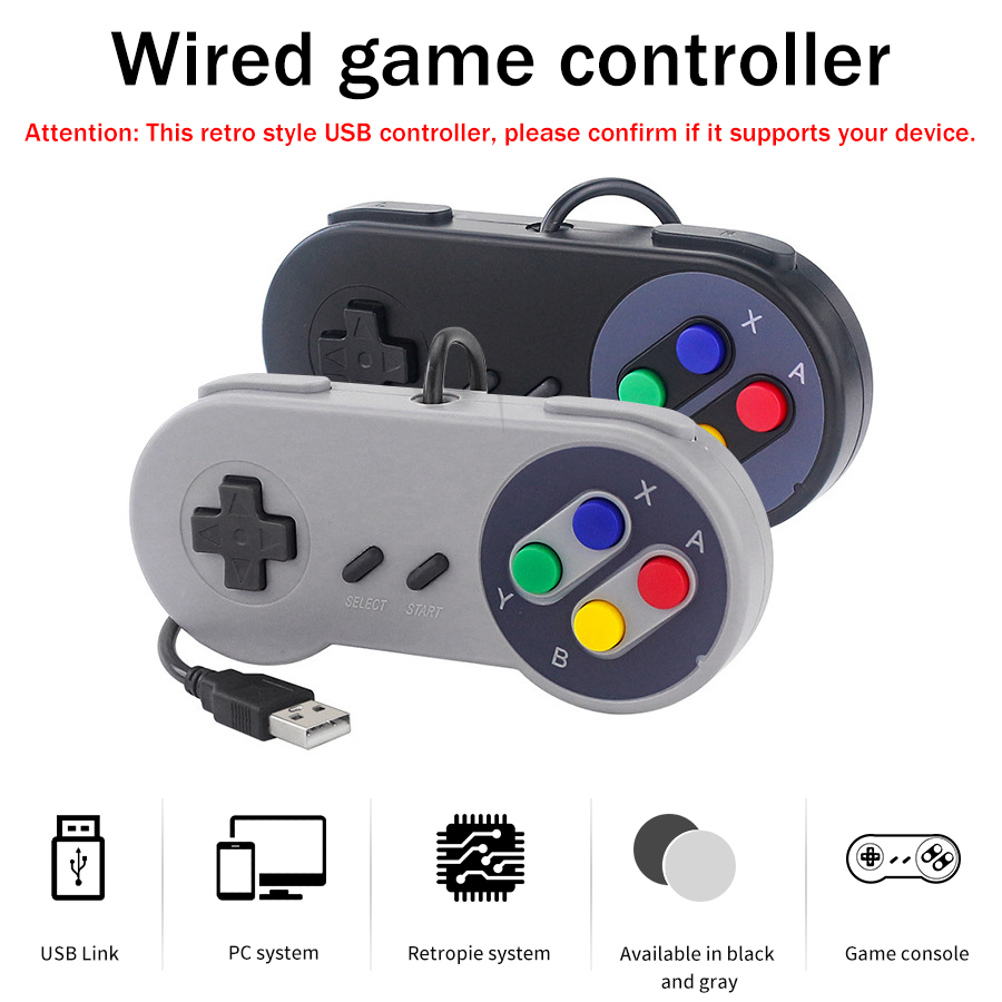 1-2 pcs SNES USB Controller Re - Retro Gaming Raspberry Pi 4 recensie en prijs