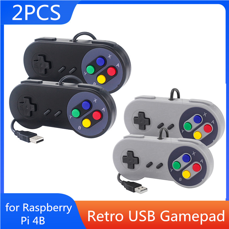 2 Stuks Usb Gamepad Retro Gami - Retro Gaming Raspberry Pi 4 recensie en prijs