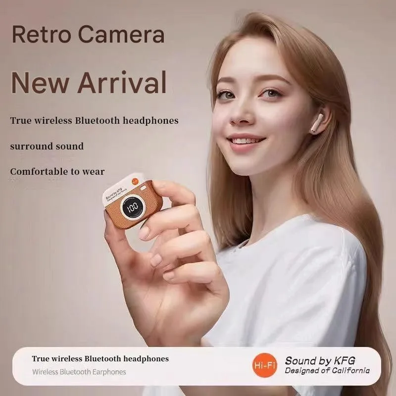 Q86 Retro Camera Draadloze oor - Retro Gaming Cable recensie en prijs