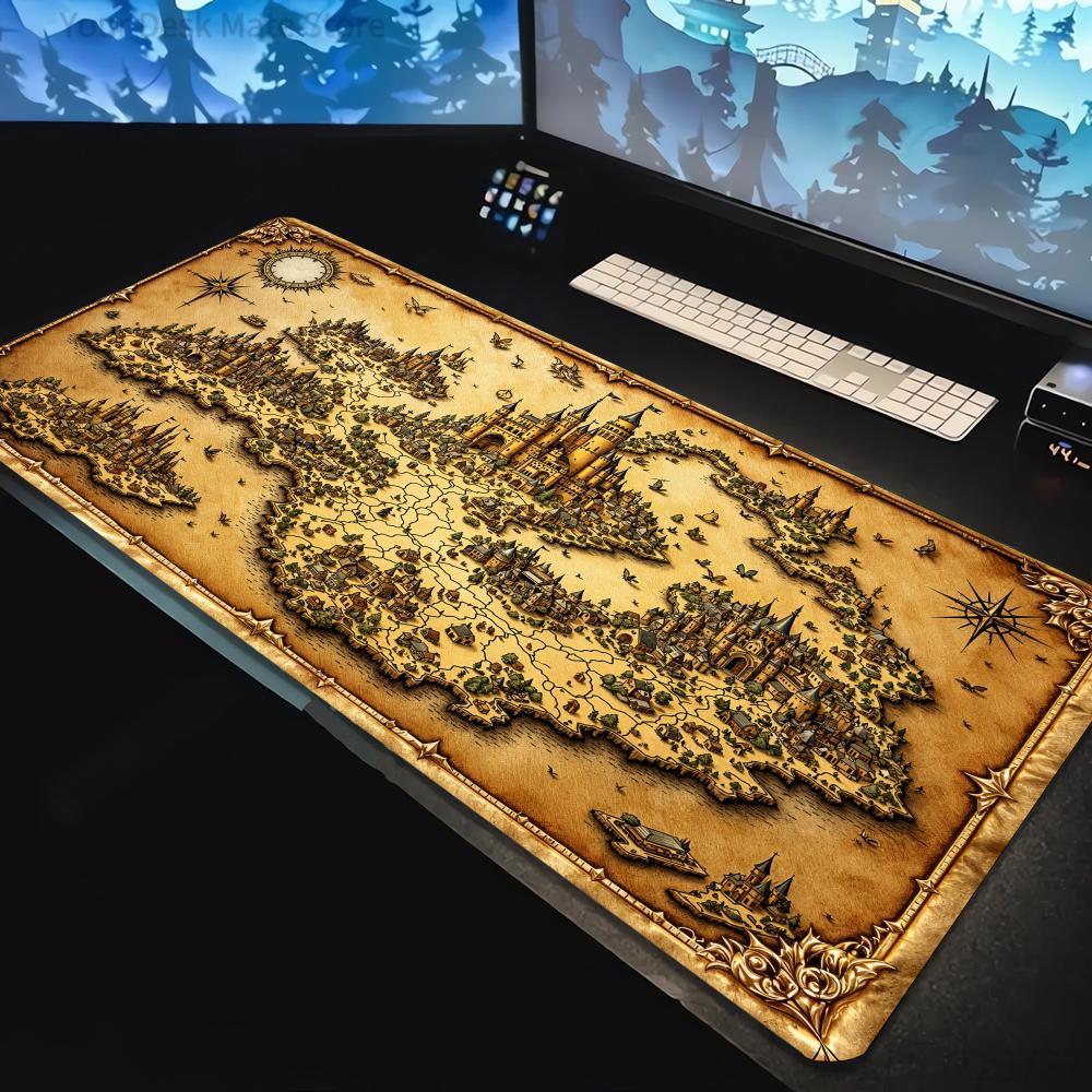 Retro Map Patroon Muismat Grot - Retro Gaming Xl recensie en prijs