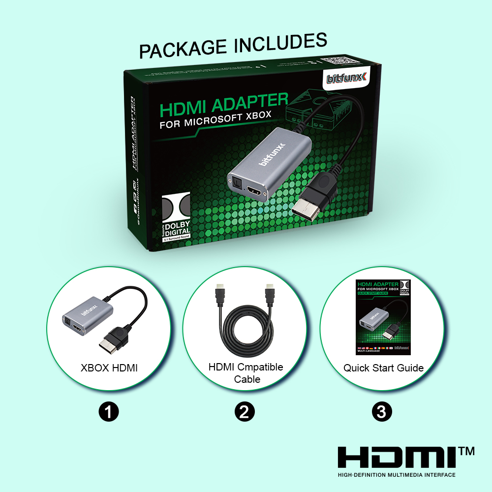 Bitfunx HDMI ™   Adapter voor  - Retro Gaming Xbox recensie en prijs