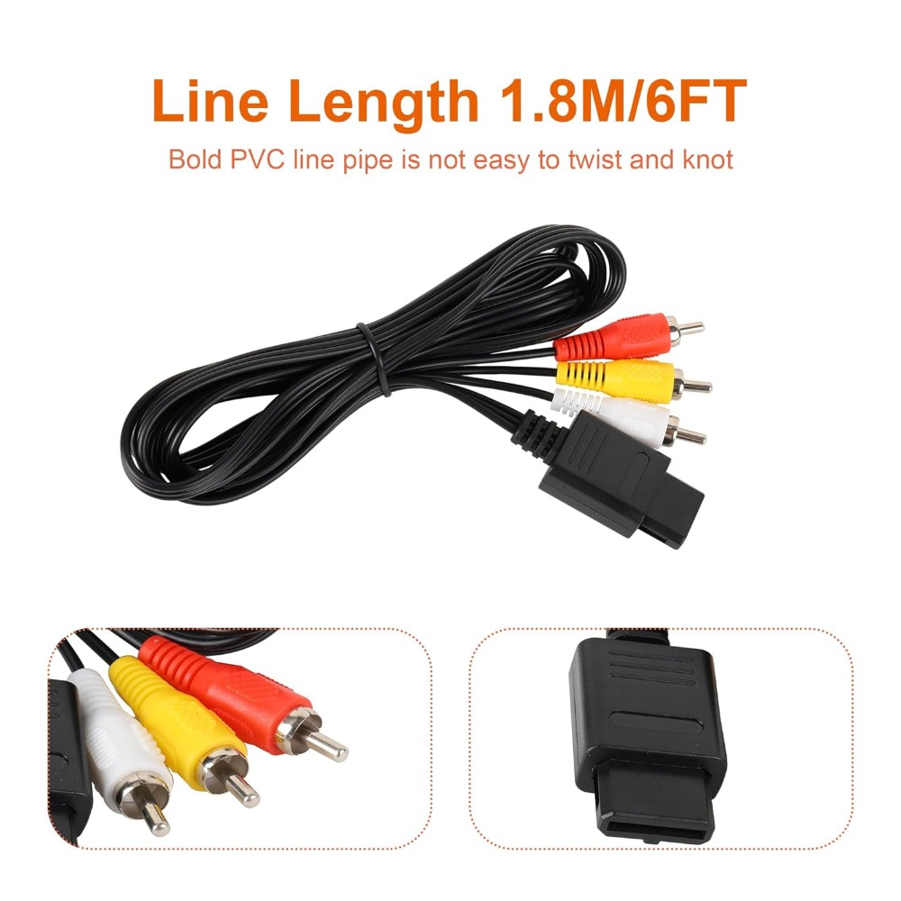 N64/Gamecube/Snes/Sfc Hoge Kwa - Retro Gaming Cable recensie en prijs