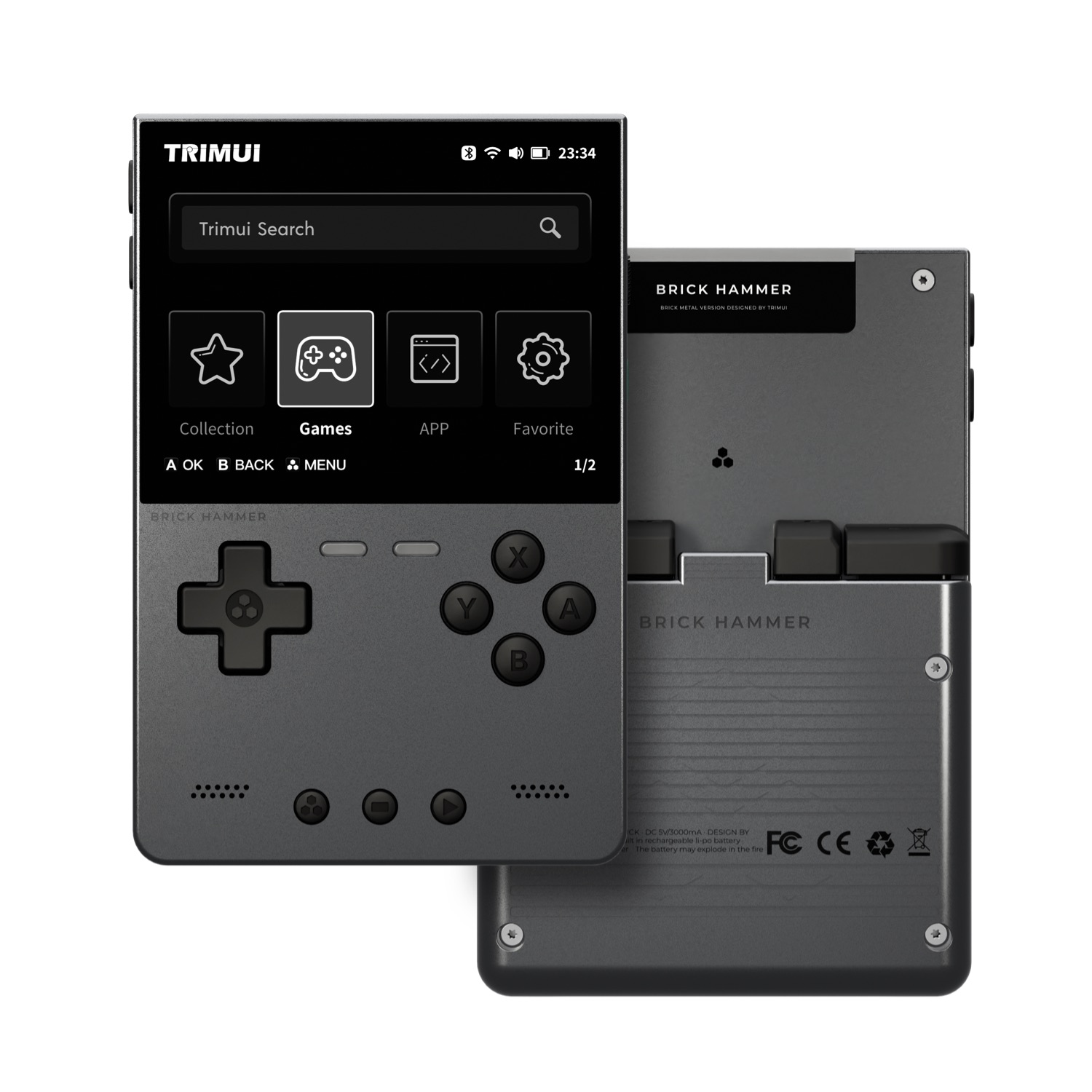 TRIMUI BAKSTEEN HAMER Retro Ha - Retro Gaming Device Handheld recensie en prijs