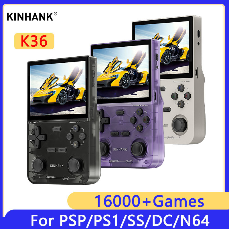 KINHANK K36 Retro Handheld Vid - Retro Gaming Handheld Console recensie en prijs