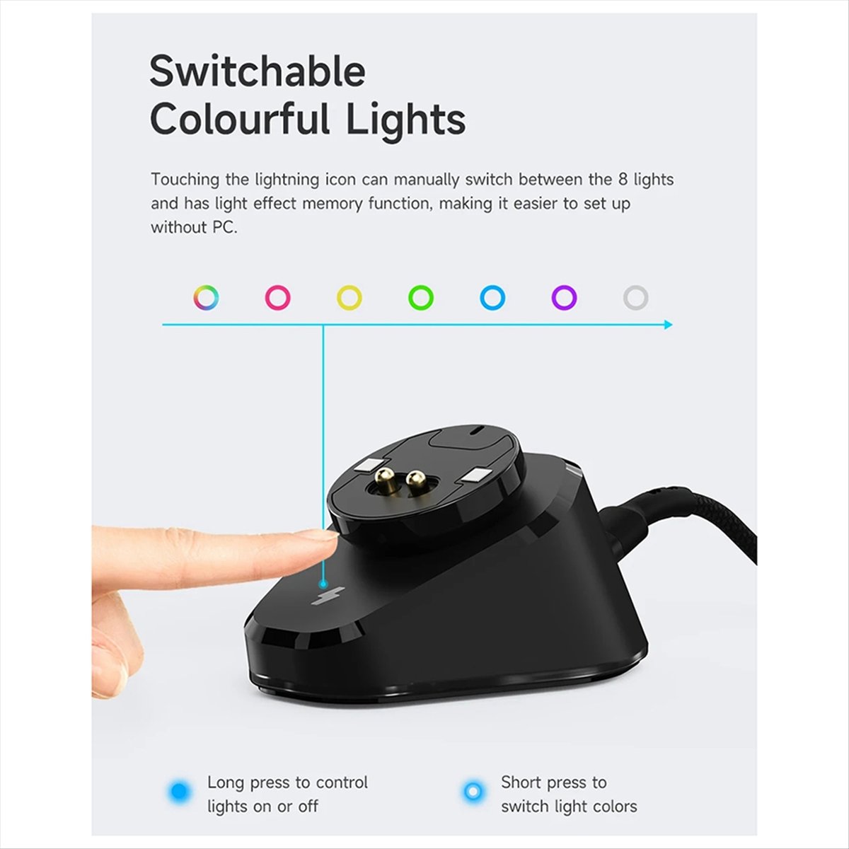 doyme Mouse Charger Stand voor - Logitech Mouse G Pro X Superlight recensie en prijs
