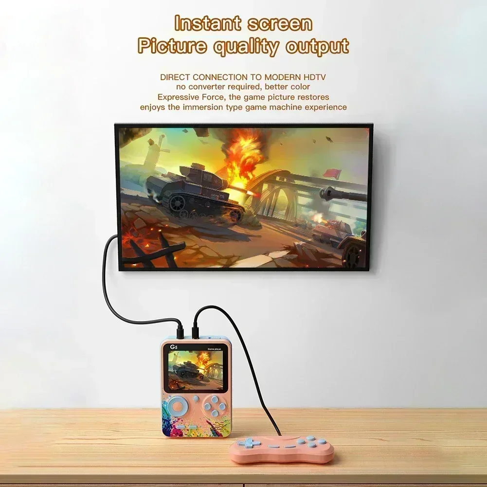 G5 Retro Handheld Game Console - Retro Gaming Device Handheld recensie en prijs