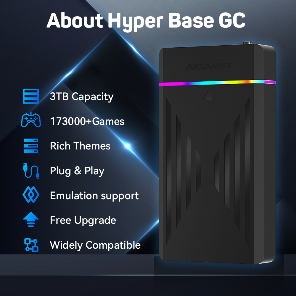 3TB Draagbare Gaming HDD Launc - Retro Gaming Device Handheld recensie en prijs
