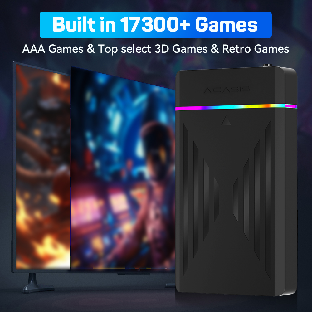 3TB Draagbare Gaming HDD Launc - Retro Gaming Device Handheld recensie en prijs